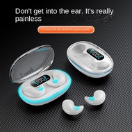 [Bluetooth Headset] New Style Bluetooth Headset True Wireless Noise Cancellation Mini Bone Conduction Bluetooth Headset Waterproof Sleep Long Ba