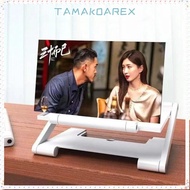 TAMAKOAREX Mobile Phone Magnifying Glass, HD Multi functional Cell Phone Screen Amplifier, Folding E