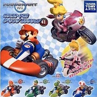 🈲 絕版珍藏 🈲 Takara Super Mario Kart Wii 孖寶兄弟 中量級回力車 Ver. 1.5 (全套5隻) 2009年