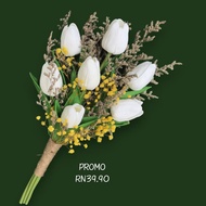 bunga tangan pengantin tulip PROMO murah