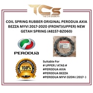 COIL SPRING RUBBER ORIGINAL PERODUA AXIA BEZZA MYVI 2017-2020 (FRONT)(UPPER) NEW GETAH SPRING (48157