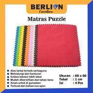 Puzzle Mat 60X60 Thickness 1 Cm Contents 4 Pcs Floor Mat/ Playmat/