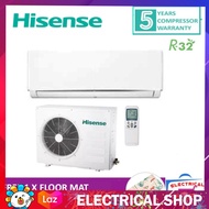 AUFIT 1.0HP Inverter ASW-09B6A4 Air Conditioner ASW-09B6A4/FFR3D1-C5 / Hisense 1HP Non-Inverter AN09CBG / AN10DBG Air Cond AN10DBG2 Penghawa Dingin (FREE FLOOR MAT)