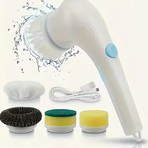 Electric Spin Scrubber, Power Shower Scrubber for Bathroom, Kitchen, Tile, Sink, Bathtub & Grout