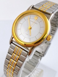 CITIZEN LUCIANO FORNERIS PARIS 女錶 石英 1032-344677 已換電池 白色 手錶 古董錶