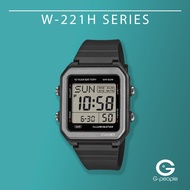 CASIO W-221H-1AV / W-221H-1A / W-221H DIGITAL WATCH 100% ORIGINAL