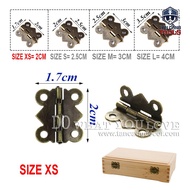 2 Classic Folding Hinge Size XS 03 - Size: 2cm
