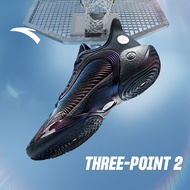 ANTA Men KT Three Point Rain 2 Basketball Shoes Outdoor Nitroedge Technology Sneakers 9124C1102
