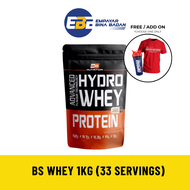 BS Nutrition Isolated Hydro Whey Protein 1kg