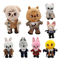 Skzoo Plush Toys Gentleman Windbreaker Stray Kids Wolf Chan Skzoo Plush Toy Great Gifts for Friends