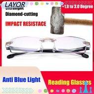 LAYORSG Reading Glasses Computer Gaming Goggles +1.0 to 3.0 Degree Unisex Readers Eyewear Presbyopia