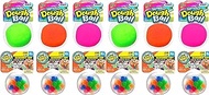 JA-RU Stretchy Dough Stress Ball &amp; Squishy Bead Filled Ball (12 Pack) Soft Fidget Balls for Kids &amp; Adults. Stress Relief Anxiety Therapy Squeeze Ball. Sensory ADHD Autism Toys. 401 (6)-4786 (6) s