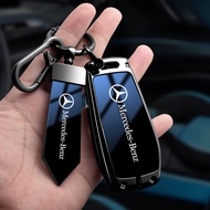 Car Remote Key Case Cover Shell Keychain Protection For Mercedes Benz E300l C260l Gle350/Glc A200l  