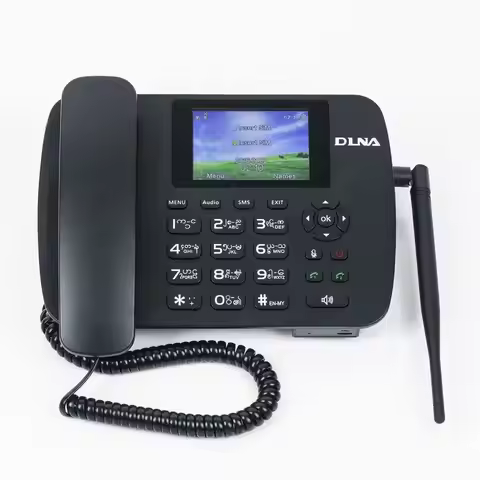 GSM Wireless Fixed-line Phone GSM Dual Card Super Signal Wireless Landline DLNA ZT9100