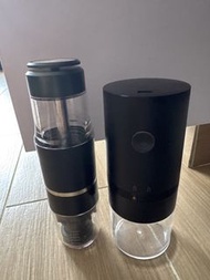 手動咖啡機  電動磨豆機