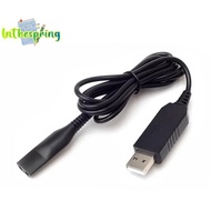 [spring-t] For Shaver Series S3/S5/S6/S7/S8/S9 12V USB Charging Cable Replacement Charger Cord Compa