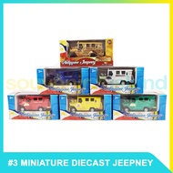 ﺴ❁#3 Philippine Miniature Metal Diecast Jeepney Souvenir