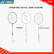 YONEX NANOFLARE 700 PRO/TOUR/GAME /PLAY Badminton Racket With String Free Service