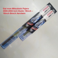 Mitsubishi Pajero 2000-2002 wipers, size 19inch - 19inch Bosch Aerotwin
