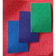 10m square Green, black, blue event carpet