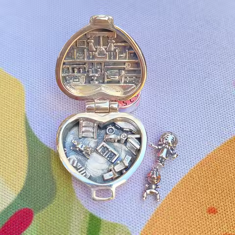 Polly Pocket Perfect Playroom 925 Sterling Silver Charm For Bracelet