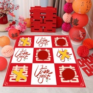 9.7-Newlywed Welcome Kiss Game Props Three-Link Chess Creative Wedding Pick-Up Tricky Blocking Door 