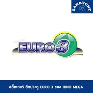 Door STICKER EURO3 HINO MEGA EURO 3