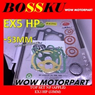EX5 HP TOP SET GASKET APPLE NP EX5 HP 53MM GASKET HEAD BLOCK GASKET SET APPLE NP TOPSET 53MM EX5 HP 