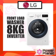 LG Washing Machine FC1408S4W 8KG Inverter Washer Spa Steam 洗衣机 Mesin Basuh