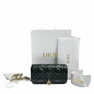 DIOR TALK Lambskin Wallet on chain