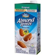 Blue Daimond Almond Breeze Milk Almond Original 946 ml. 12 box บลู ไดมอนด์ อัลมอนด์ บรีซ น้ำนมอัลมอน