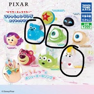 迪士尼/彼思 Pixar 角色造型扭蛋戒指 怪獸大學 毛毛 大眼仔 白馬