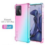 Carristo Xiaomi 11T / Xiaomi 11T Pro Anti-Shock Case Cover Rainbow Aurora TPU Soft Casing Mobile Pho