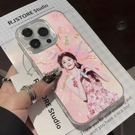 【好物优选旗舰店guicancji71.my】 白鹿个可爱手机壳羽纱适用华为小米OPPOvivo荣耀pmiQOOWhite Deer Cute Phone Case Feather Yarn Suit
