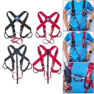 [trdfdv] Upper Body Climbing Safety Harness Ascending Protection Fixed Belt Canyoning