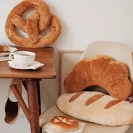 Creative Baguette Croissant Bread Pillow Bedroom Long Plush Pillow Sofa Cushion