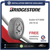 [𝗜𝗻𝘀𝘁𝗮𝗹𝗹𝗮𝘁𝗶𝗼𝗻 𝗣𝗿𝗼𝘃𝗶𝗱𝗲𝗱] 245/70 16 Bridgestone H/T D689 New Tyre Tire Tayar