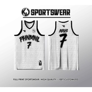 Pheno Basketball Jersey Full Sublimation Basketball Jersey Set Customized Name and Number