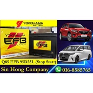 YOKOHAMA EFB ADVANCE Q85 BATTERY 95D23L (STOP START)