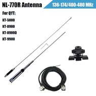 na Orihinal NL-770R antena double-band VHF/UHF 3.0/5.5 dBi high gain radio mobile car antenna