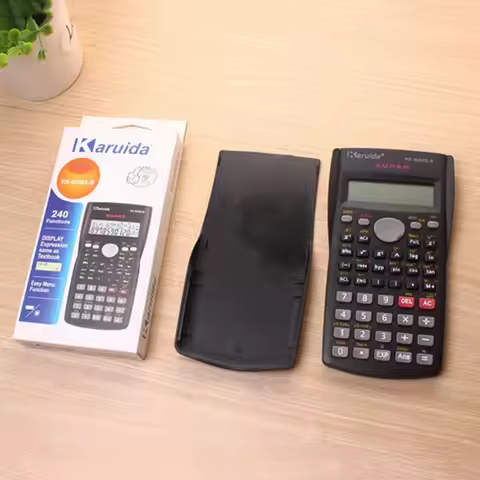 New 2024 82MS/TL Multifunctional Student Scientific Function Calculator Dual Display Exam Calculator