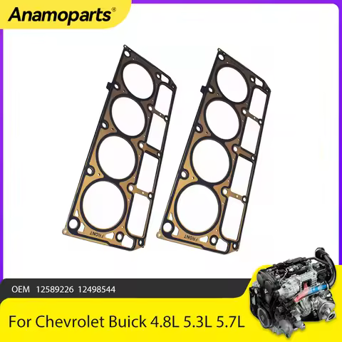 Engine Parts Head Gaskets Fit 4.8 5.3 5.7 For 02-14 Chevrolet Buick GMC Hummer 4.8L 5.3L 5.7L V8 OHV