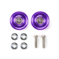 TAMIYA Roller [15437: ️700] 13mm Aluminum Ball-Race Rollers (Ringless) Purple Anodize