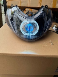 REFLEKTOR LAMPU DEPAN Y-MIO M3 MIO Z BILED PROJI 45 INCI DVIL BERVARIASI