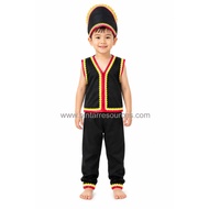 READY STOCK Kids Children Sarawak Iban Bidayuh Traditional Costume Pakaian Borneo Tradisional Kaum B