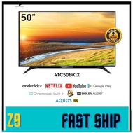 Sharp 4K UHD Android LED TV (50") 4TC50BK1X 50 inch smart tv