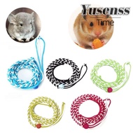 YUSENSS Pet Cage Leash, 1.4m Nylon Pet Hamster Leash, Comfortable Adjustable Walking Leash Rat Mouse
