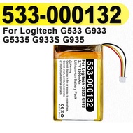 Suitable for Logitech G533 G933 G933S Bluetooth Headset 533-000132Wireless Headset Battery 2500mAh