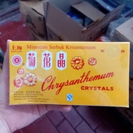 Minuman serbuk krisantemum chrysantemum crystals kuning ci hwa cing te