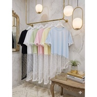 GOSSIP LACE CRIWIL SLEEVE TOP (GS009)